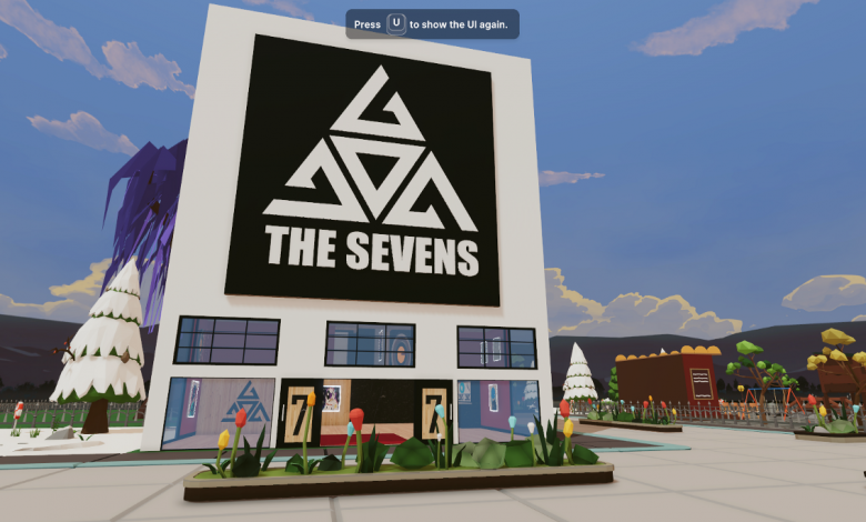 The Sevens NFT Collection opens their Decentraland HQ today!