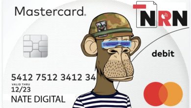 image of hi customisable NFT debit card with Bored Ape