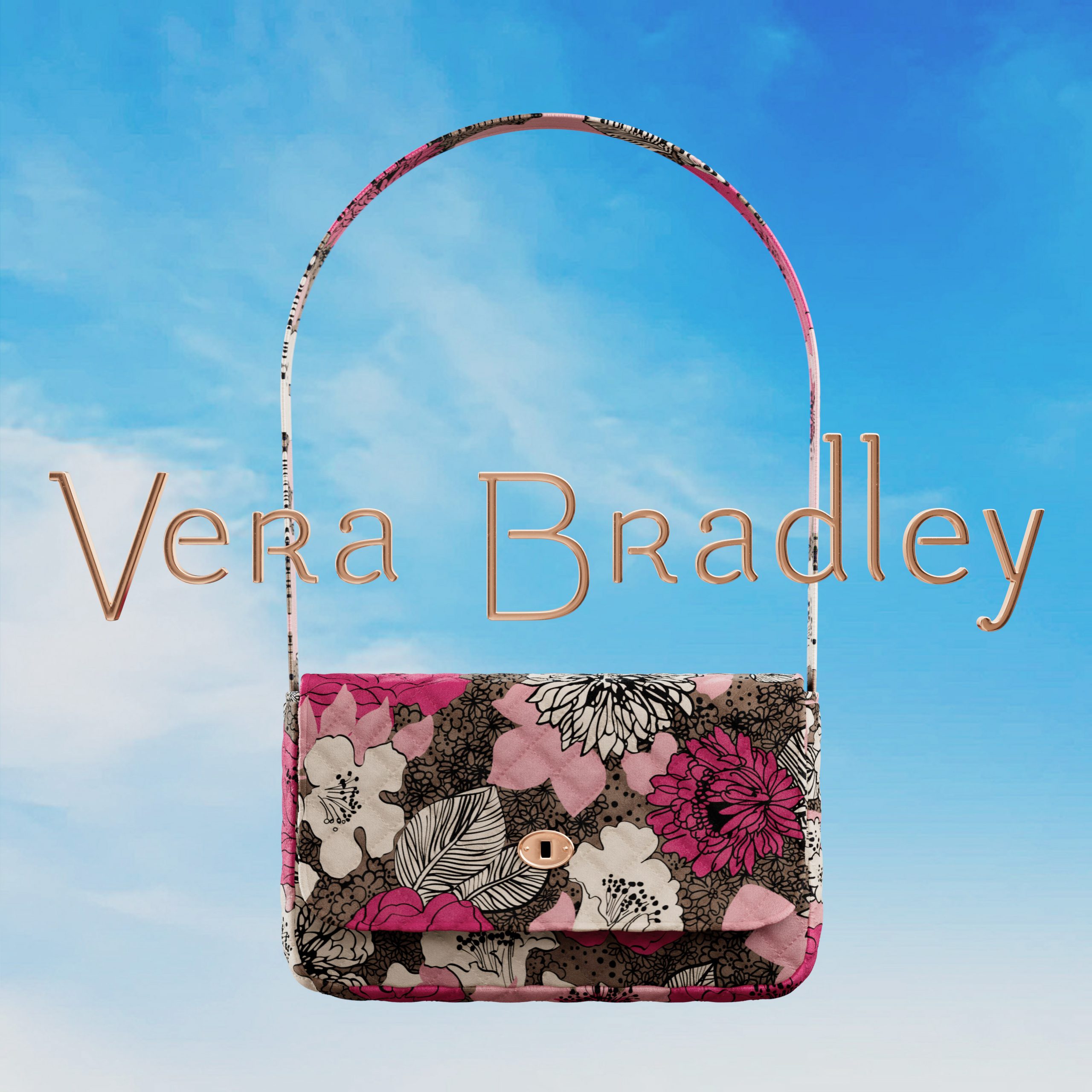 Vera Bradley handbag with blue background NFT