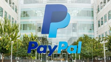 A picture of a PayPal office building