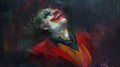 "The Killing Joke" by NFT artist Artventurus is a beautiful and evocative painting of her favourite character.