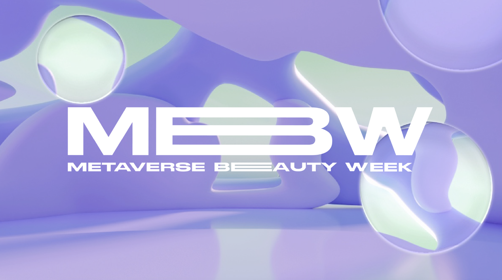 digital poster of the metaverse beauty week
