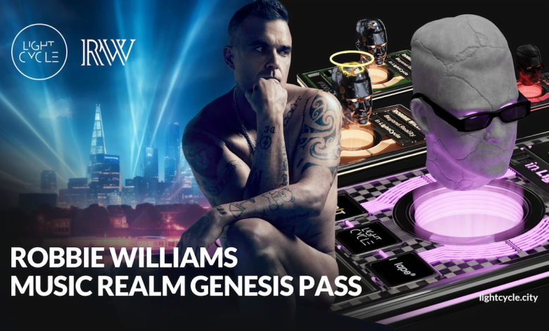LightCycle Leads the Revolutionary Metaverse Concert: Collaborating with Robbie Williams to Create the Future of Music Experience